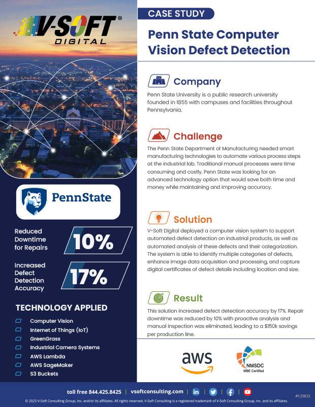 Penn State Defect Detection