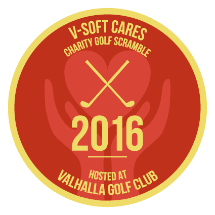 V-Soft Cares 2016 Charity Scramble Logo