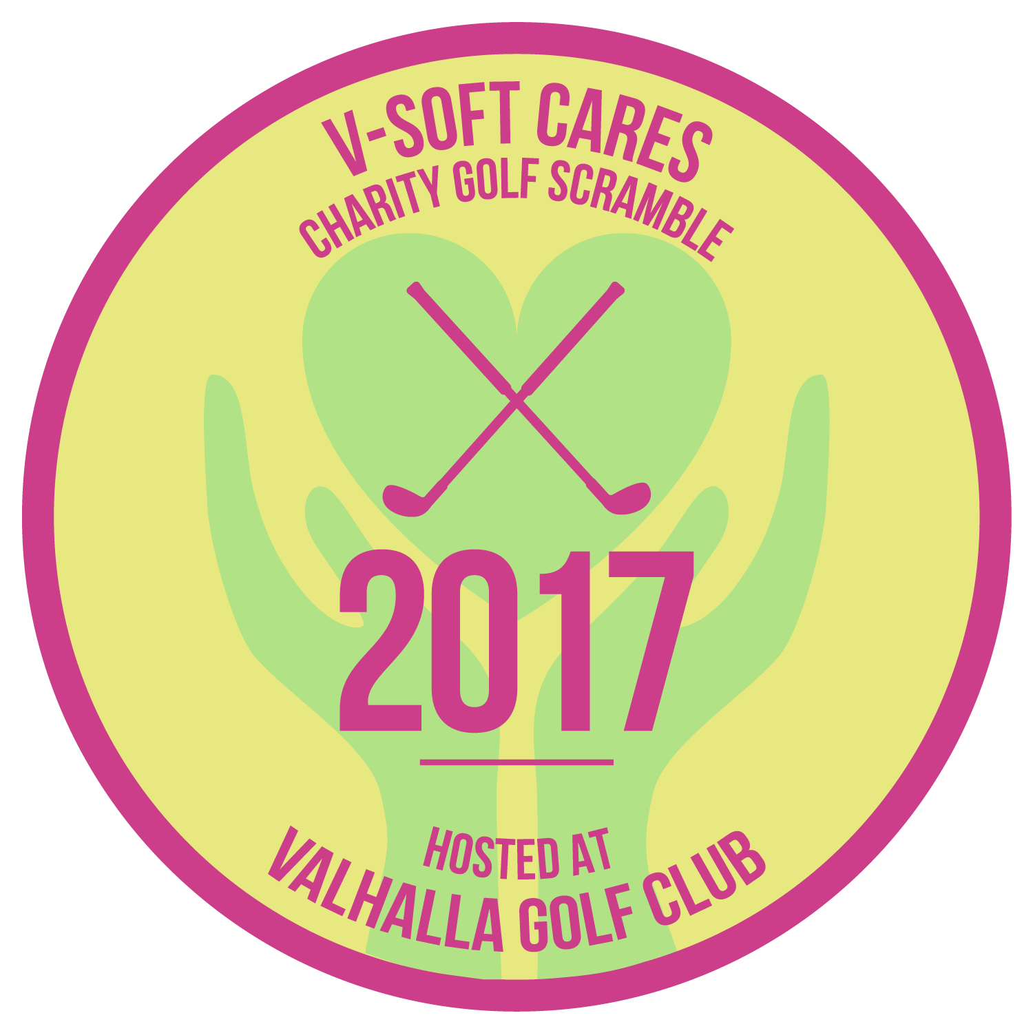 V-Soft Cares 2016 Charity Scramble Logo