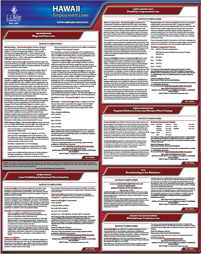 Hawaii Employment Laws