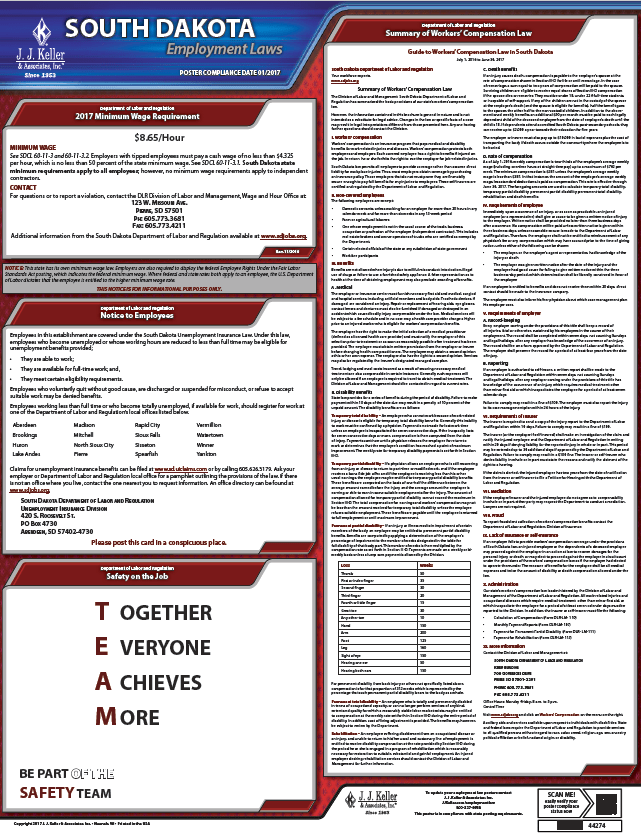 South Dakota Employment Laws