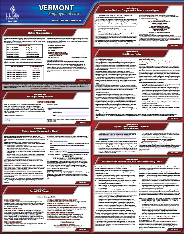 Vermont Employment Laws