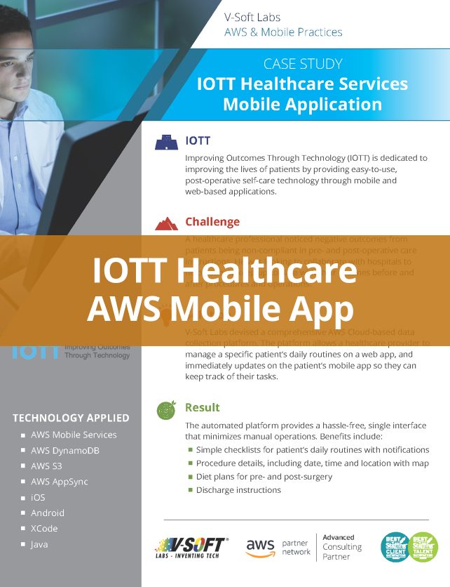IOTT Healthcare AWS Mobile App