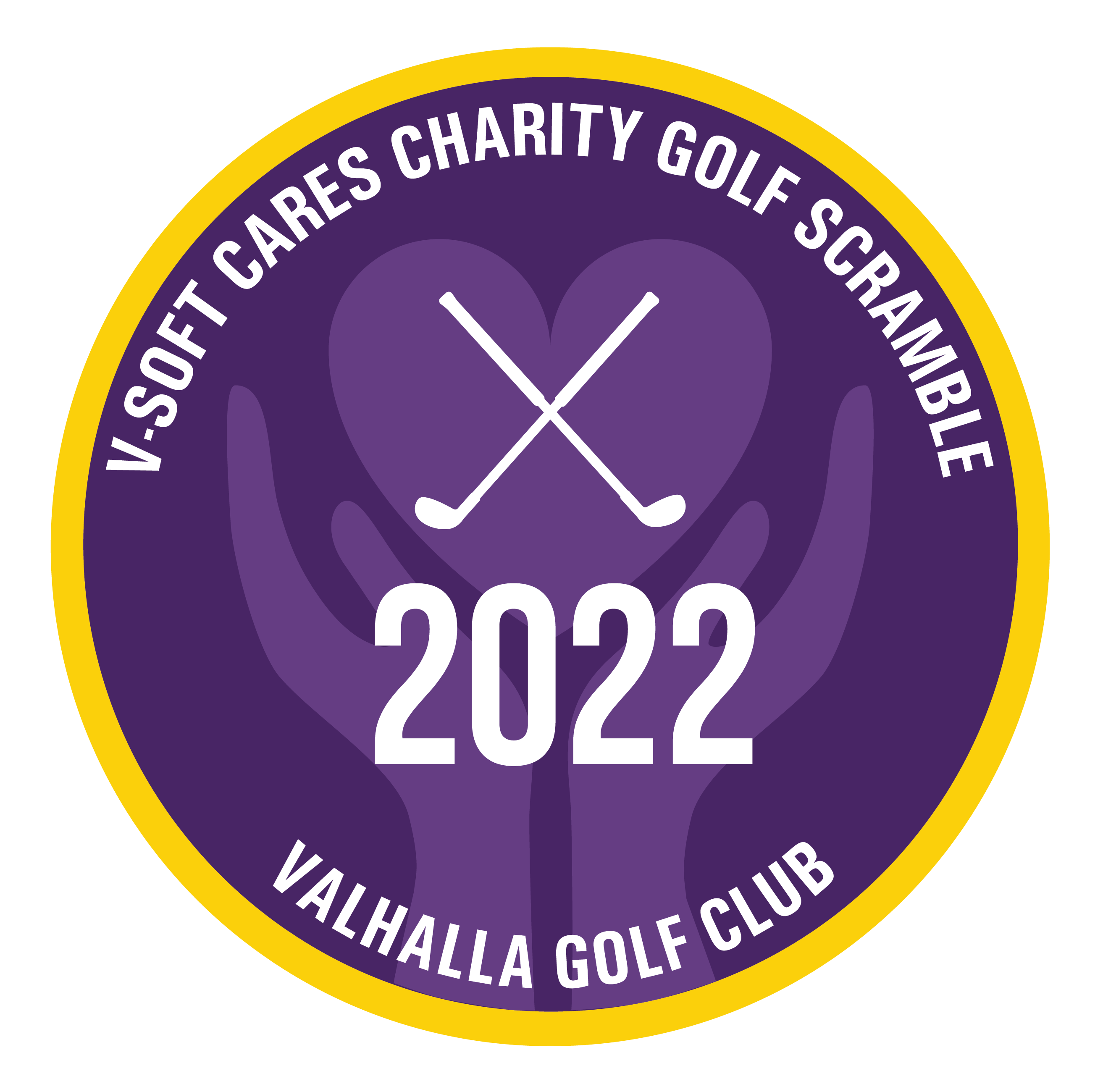 V-Soft Cares 2022 Charity Scramble Logo