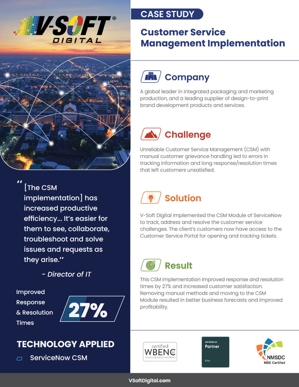 Customer Service Management Implementation