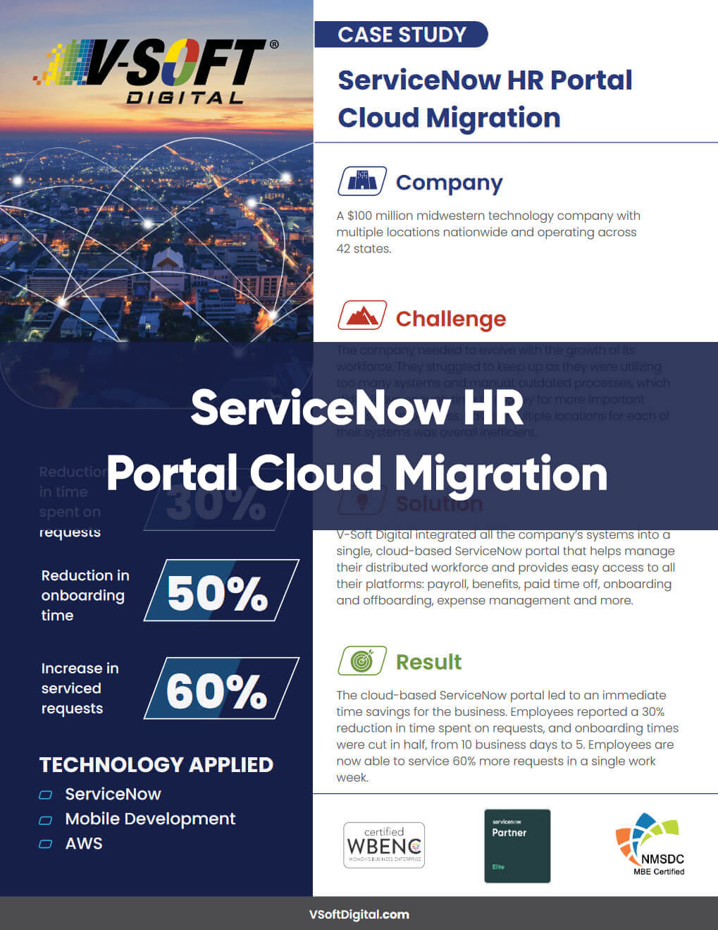 ServiceNow HR Portal Cloud Migration