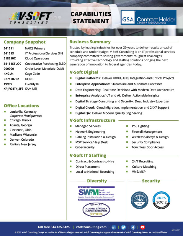 GSA Capabilities Statement