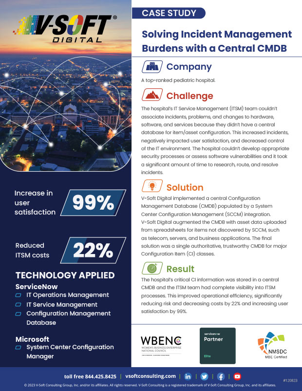 Solving Incident Management Burdens with a Central CMDB