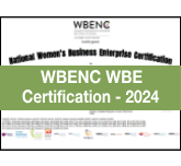 V-Soft's WBENC 2024 certification