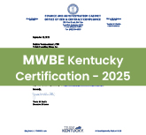 V-Soft's MWBE Kentucky certification 2022